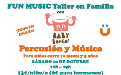 FAMILY MUSIC WORKSHOP IN ENGLISH